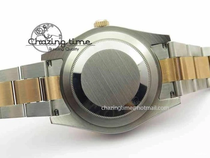 MiroTime 1218 Sleek DateJust II 41mm SS RG BP Maker Best Edition RG Roman Dial On SS RG Bracelet SA 3711